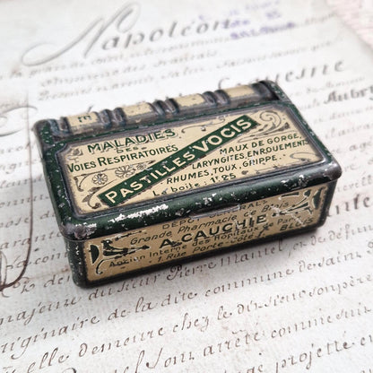 Boîte pharmaceutique « Pastilles Vocis » grand format