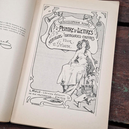 Roret Encyclopedia - "The Letter Painter - Attributes, Coats of Arms, Ciphers"