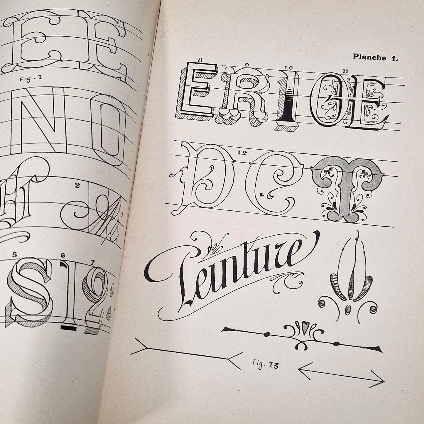 Roret Encyclopedia - "The Letter Painter - Attributes, Coats of Arms, Ciphers"