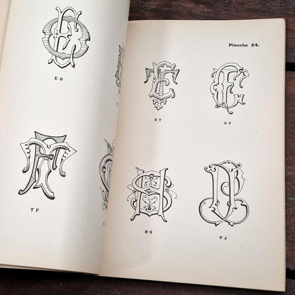 Roret Encyclopedia - "The Letter Painter - Attributes, Coats of Arms, Ciphers"