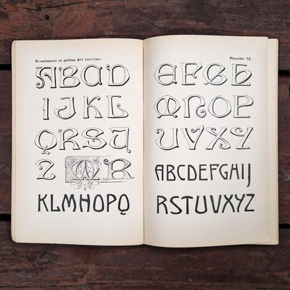 Roret Encyclopedia - "The Letter Painter - Attributes, Coats of Arms, Ciphers"