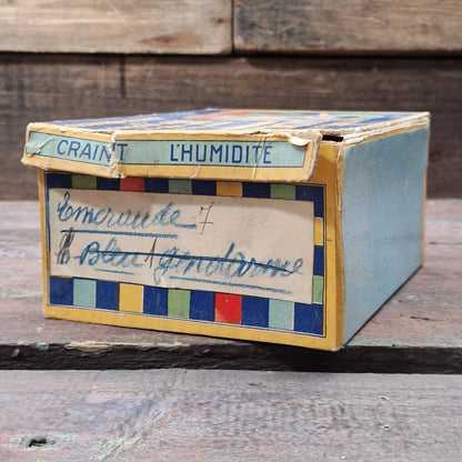Box of "L'Alsacienne - Yellow Green" dye (15 sachets)