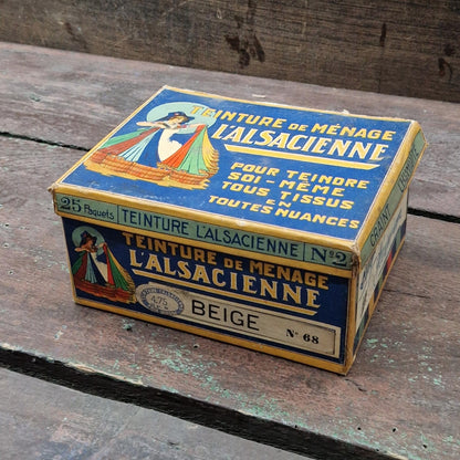 Box of "L'Alsacienne - Geranium" dye (10 sachets) 