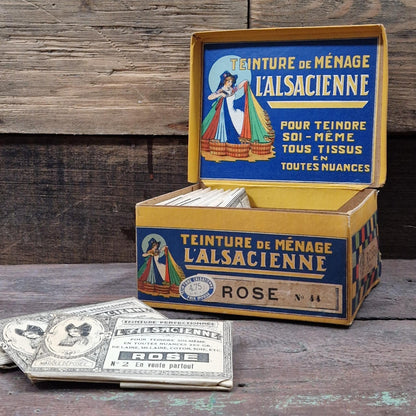 Box of "L'Alsacienne - Rose" hair dye (10 sachets) 