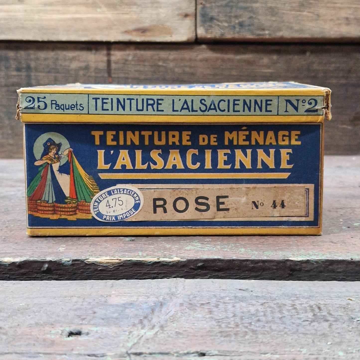Box of "L'Alsacienne - Rose" hair dye (10 sachets) 