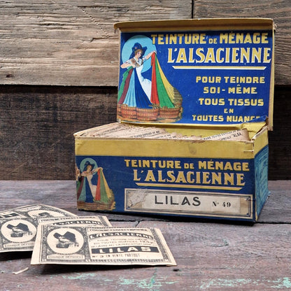 Boite de teinture « L’Alsacienne - Lilas » x25 sachets