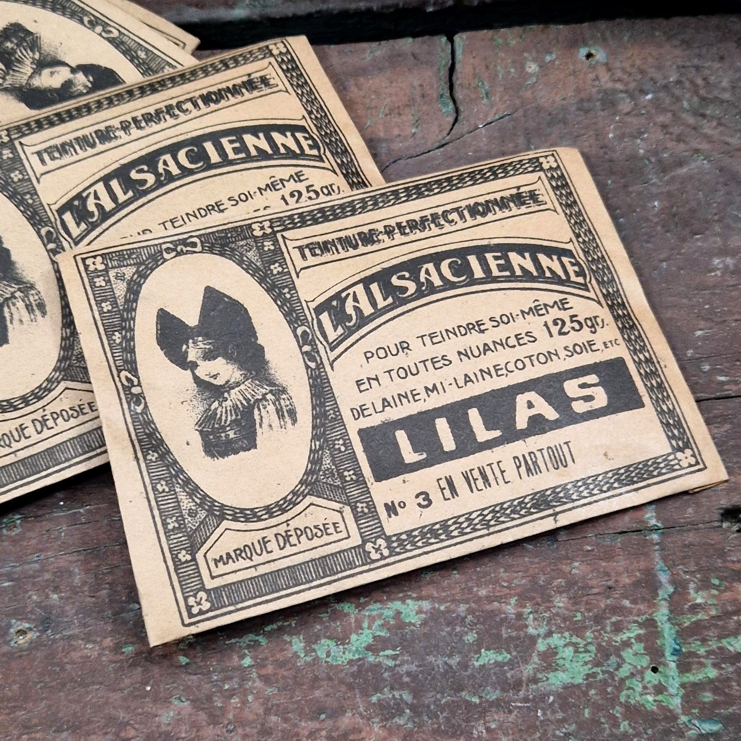 Boite de teinture « L’Alsacienne - Lilas » x25 sachets