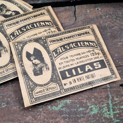 Boite de teinture « L’Alsacienne - Lilas » x25 sachets