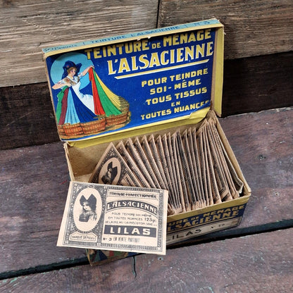 Boite de teinture « L’Alsacienne - Lilas » x25 sachets