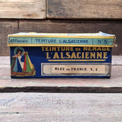 Boite de teinture « L’Alsacienne - Bleu de France » x25 sachets