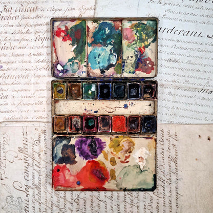 Boite métallique d’aquarelle Winsor & Newton
