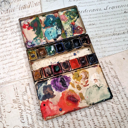 Boite métallique d’aquarelle Winsor & Newton