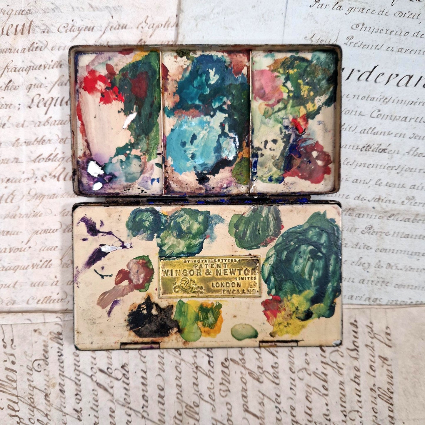Boite métallique d’aquarelle Winsor & Newton