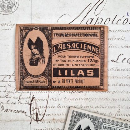 Lot de 2 sachets de teinture "L’Alsacienne"