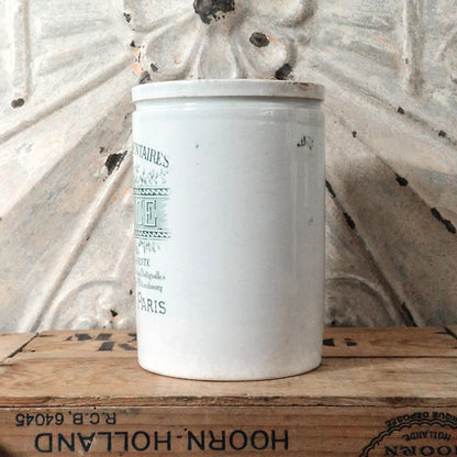 Rare pot à confitures  « F. LUCE » - K&G , format XL