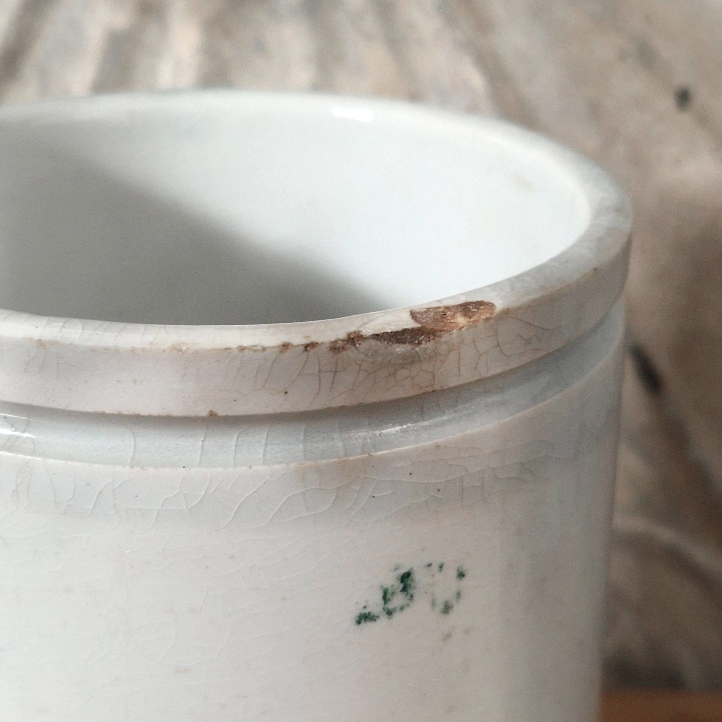 Rare pot à confitures  « F. LUCE » - K&G , format XL