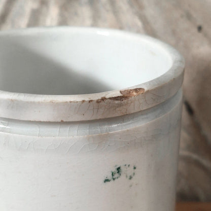 Rare pot à confitures  « F. LUCE » - K&G , format XL