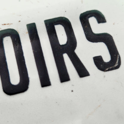 Plaque émaillée d'utilité « Urinoirs »