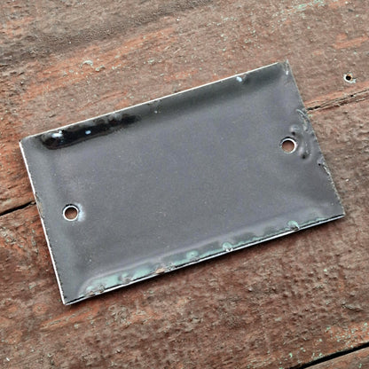 Enamel sign "Directional Hand"