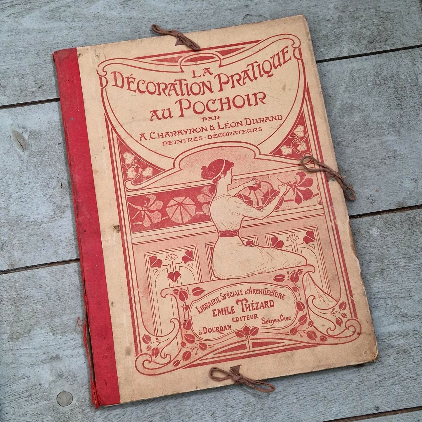 Recueil décoratif « La Décoration pratique au pochoir », Charayron & Durand