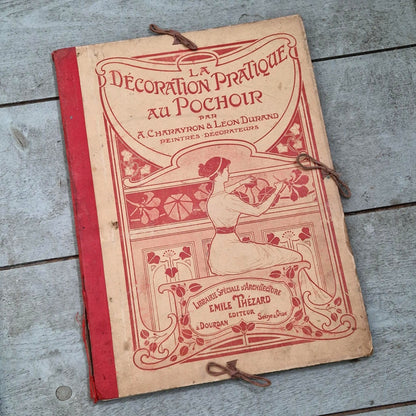 Recueil décoratif « La Décoration pratique au pochoir », Charayron & Durand