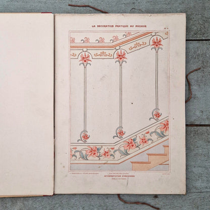 Recueil décoratif « La Décoration pratique au pochoir », Charayron & Durand