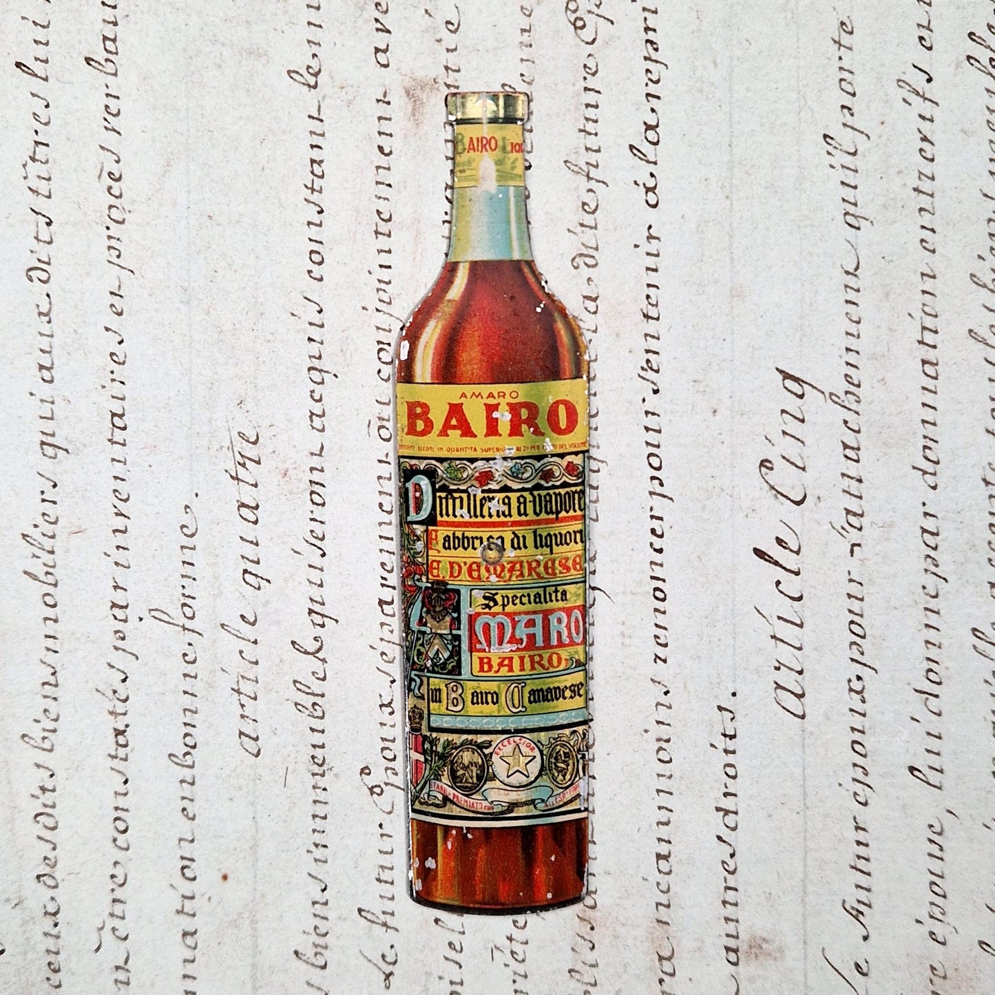 Ancienne toupie de comptoir « Bairo »