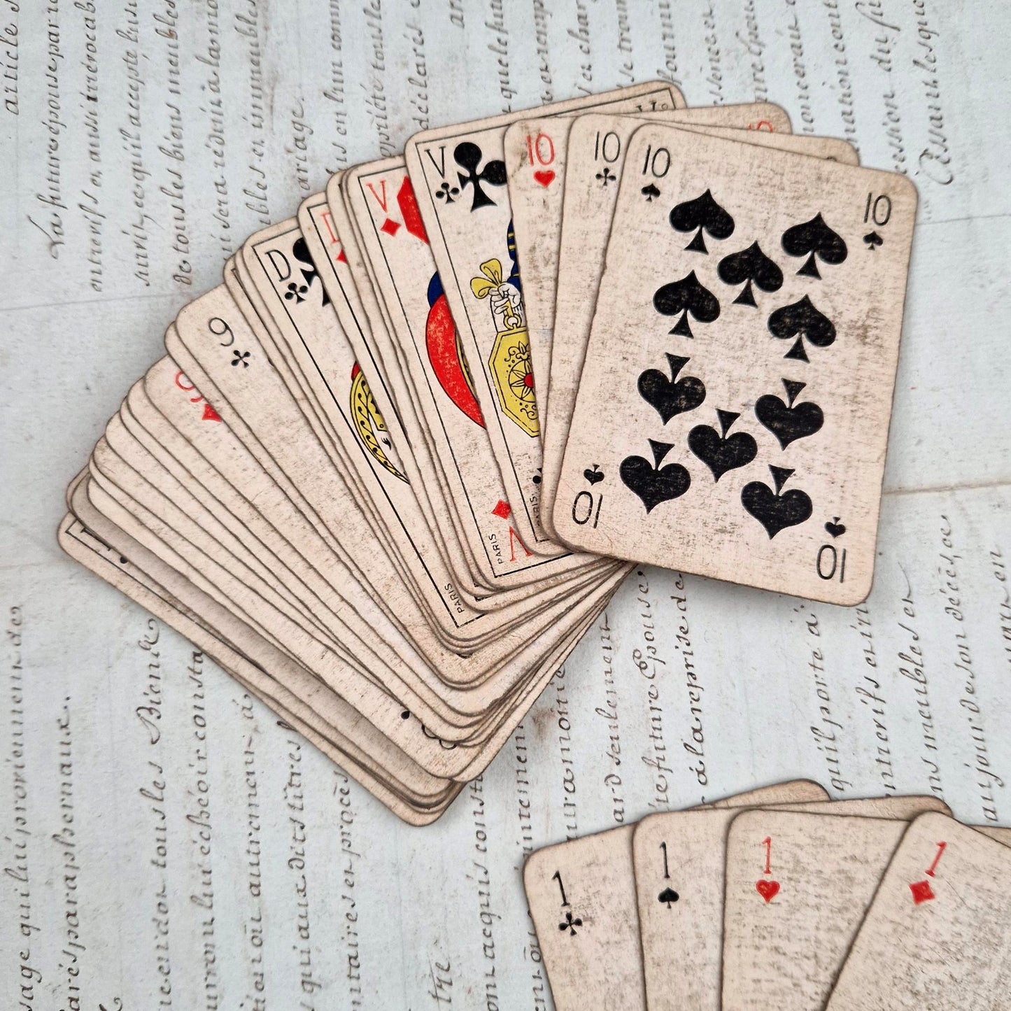 Jeu de cartes publicitaire ancien « SUZE »