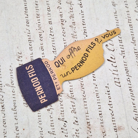 Rare toupie de comptoir « Pernod Fils »