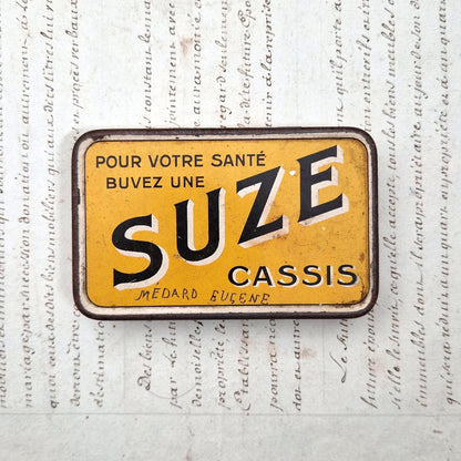 Boîte en tôle lithographiée « SUZE », Vers 1930