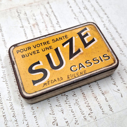 Boîte en tôle lithographiée « SUZE », Vers 1930