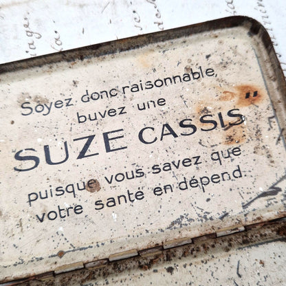 Boîte en tôle lithographiée « SUZE », Vers 1930