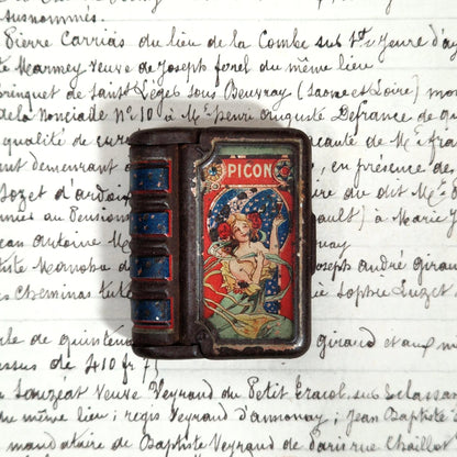 Rare boîte pyrogène « AMER PICON »