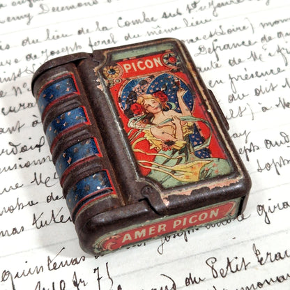 Rare boîte pyrogène « AMER PICON »