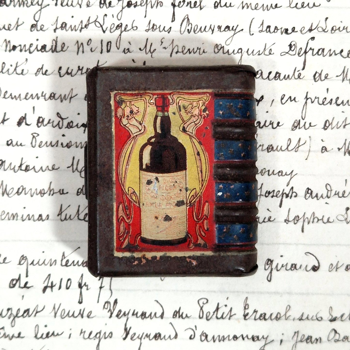 Rare boîte pyrogène « AMER PICON »