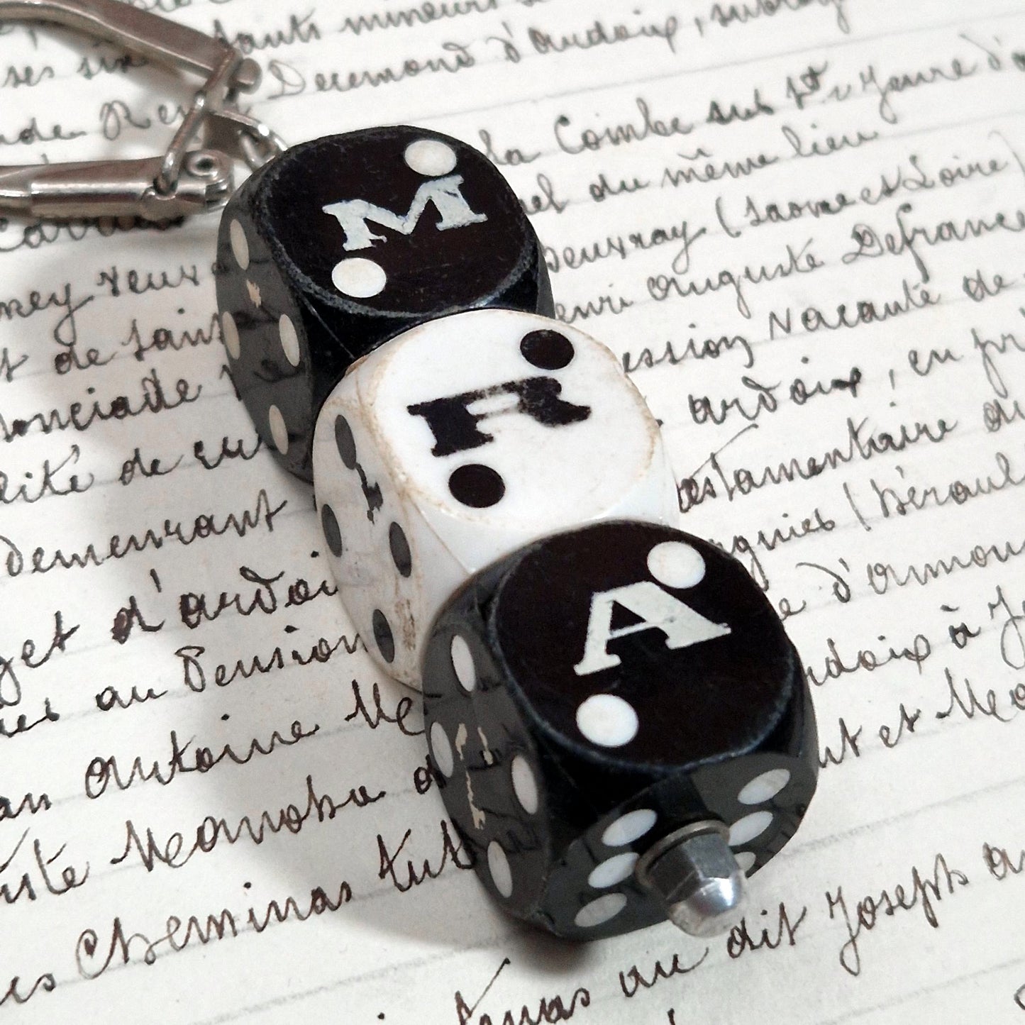 Jeu de dès de poche « 421 » porte-clefs