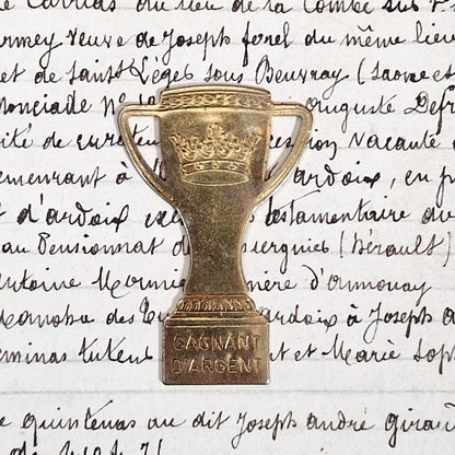 Plaque / médaille « Coupe Gagnant d’Argent »