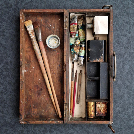Antique artist's box - Circa 1900