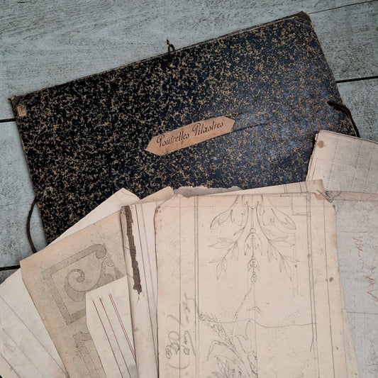 Portfolio / "Pilaster Beams", drawings and clichés