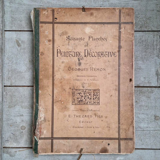 Portfolio “60 plates of decorative painting” - Georges Rémon