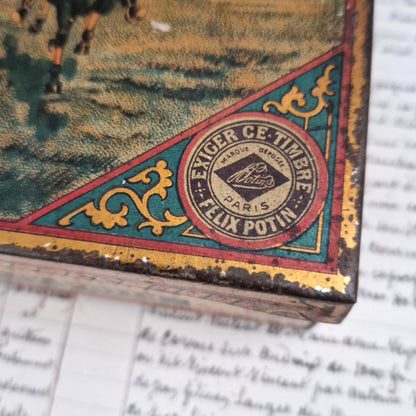 Vintage advertising box "Polo - Félix Potin"