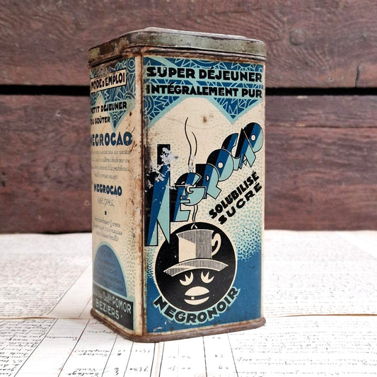 Tin box "Negrocao - Négronoir", Circa 1930
