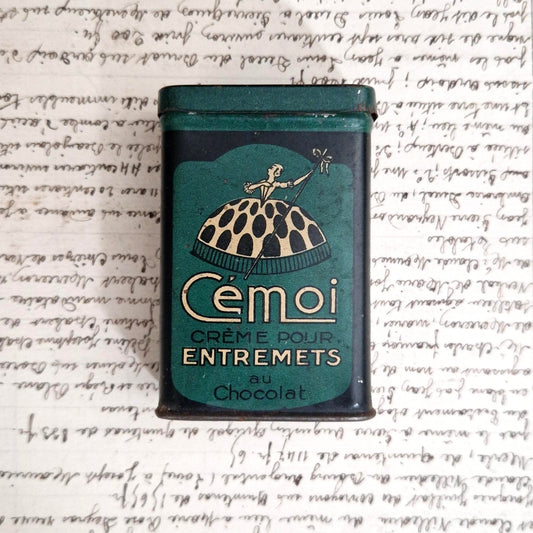 Tin box "Cémoi - Chocolate entremets cream"