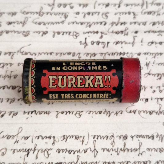 Box/tube "EUREKA Ink Tablets", Circa 1920