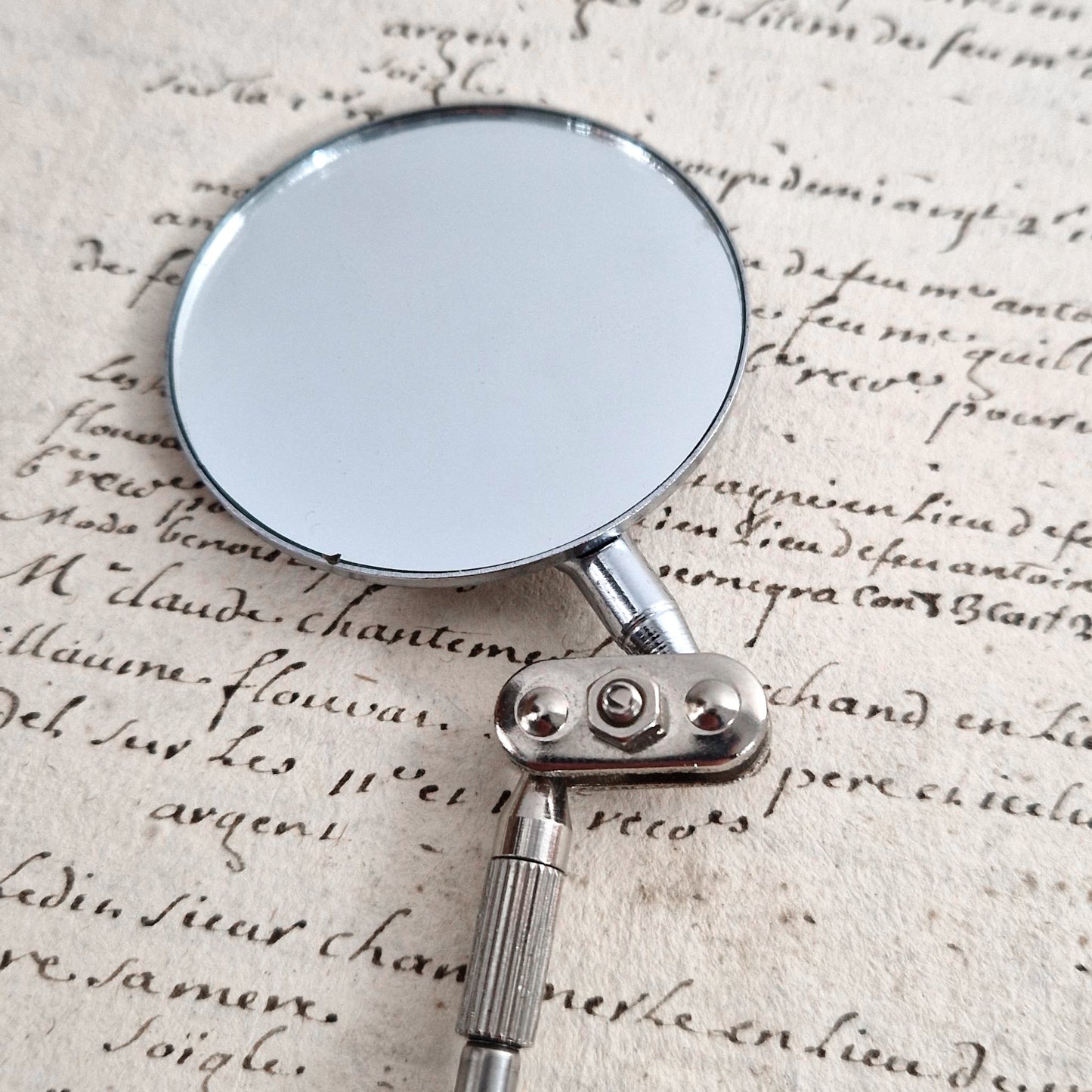 Miroir d’inspection télescopique à 360° - 21 à 72 cm