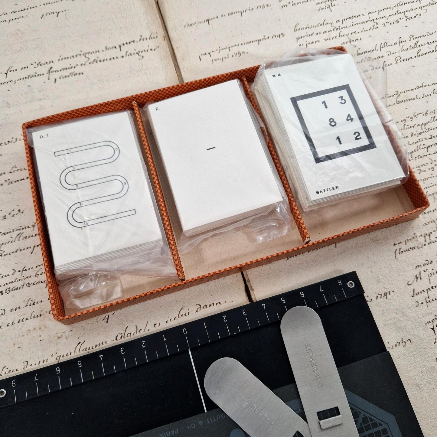 Coffret médical « Cartons stéréoscopiques » - Hartmann & Vallon