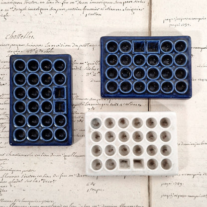 Plaque multipuits de laboratoire en céramique