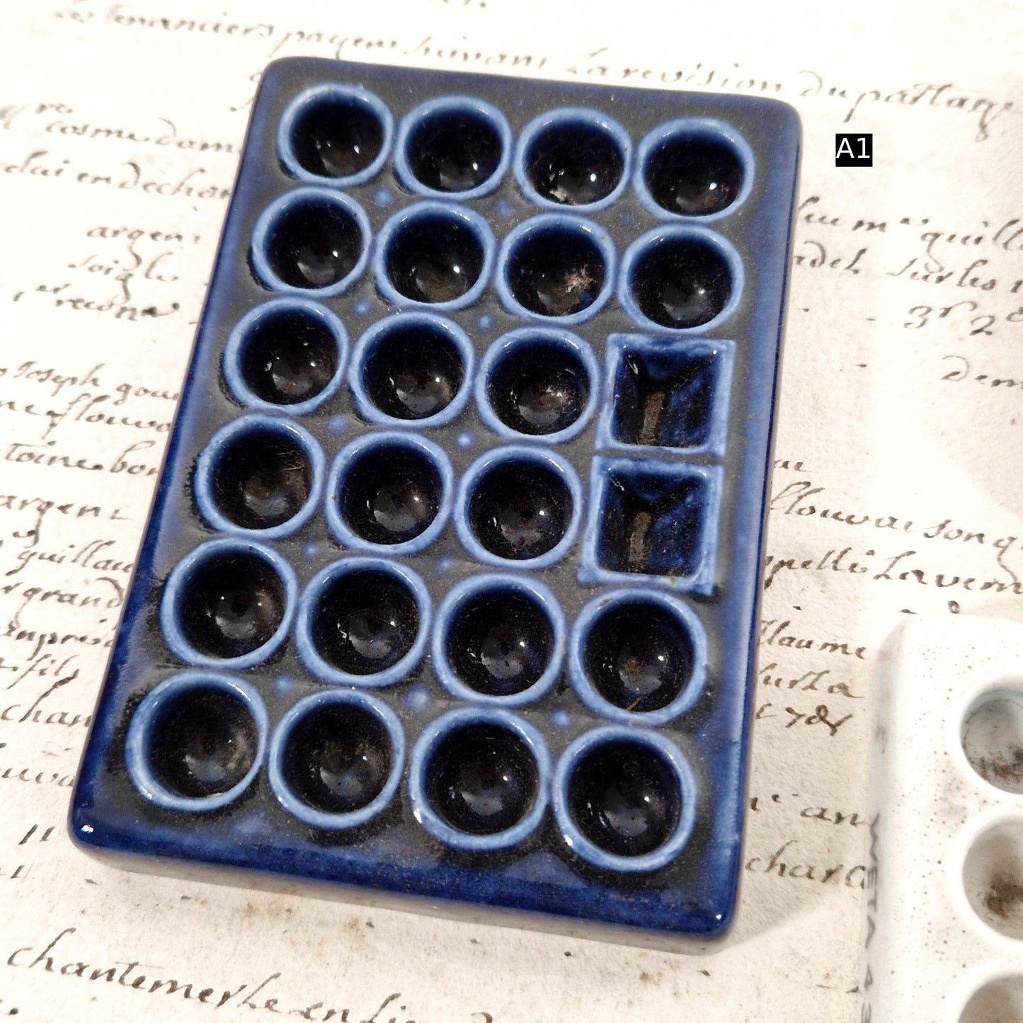 Plaque multipuits de laboratoire en céramique
