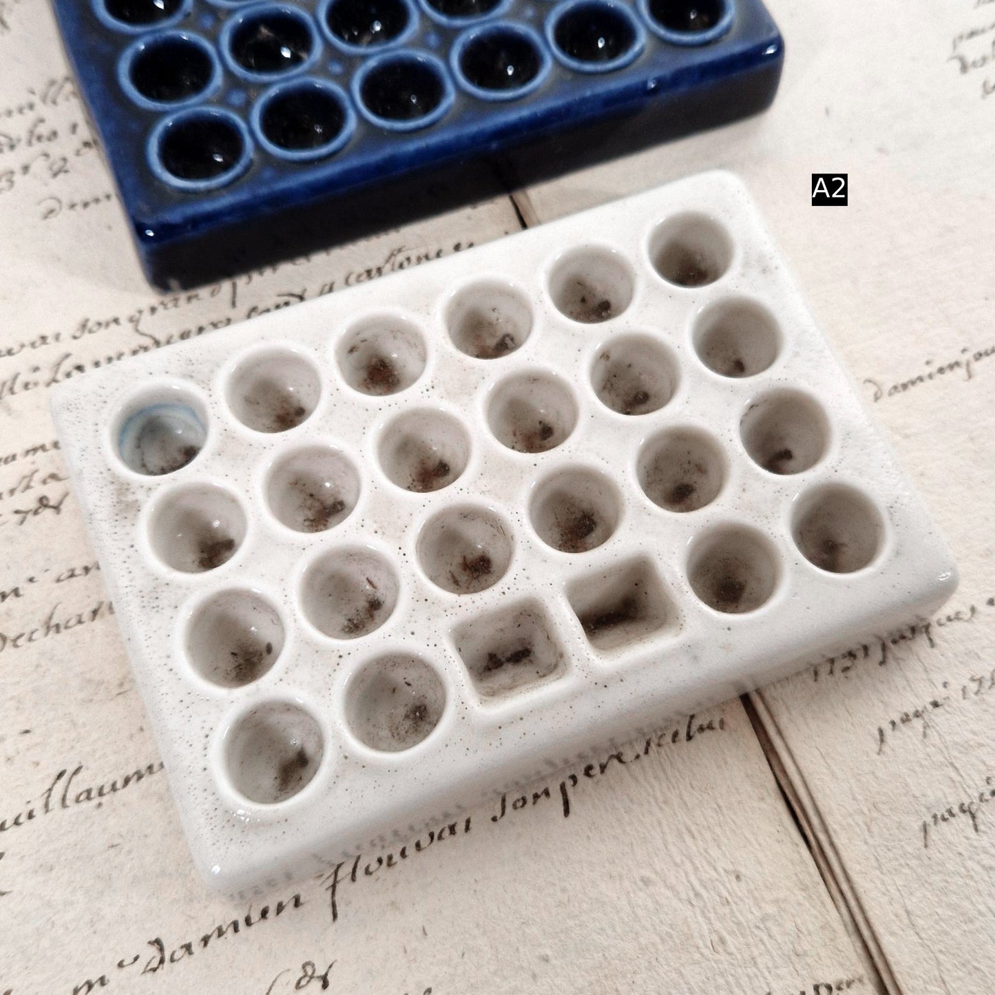 Plaque multipuits de laboratoire en céramique