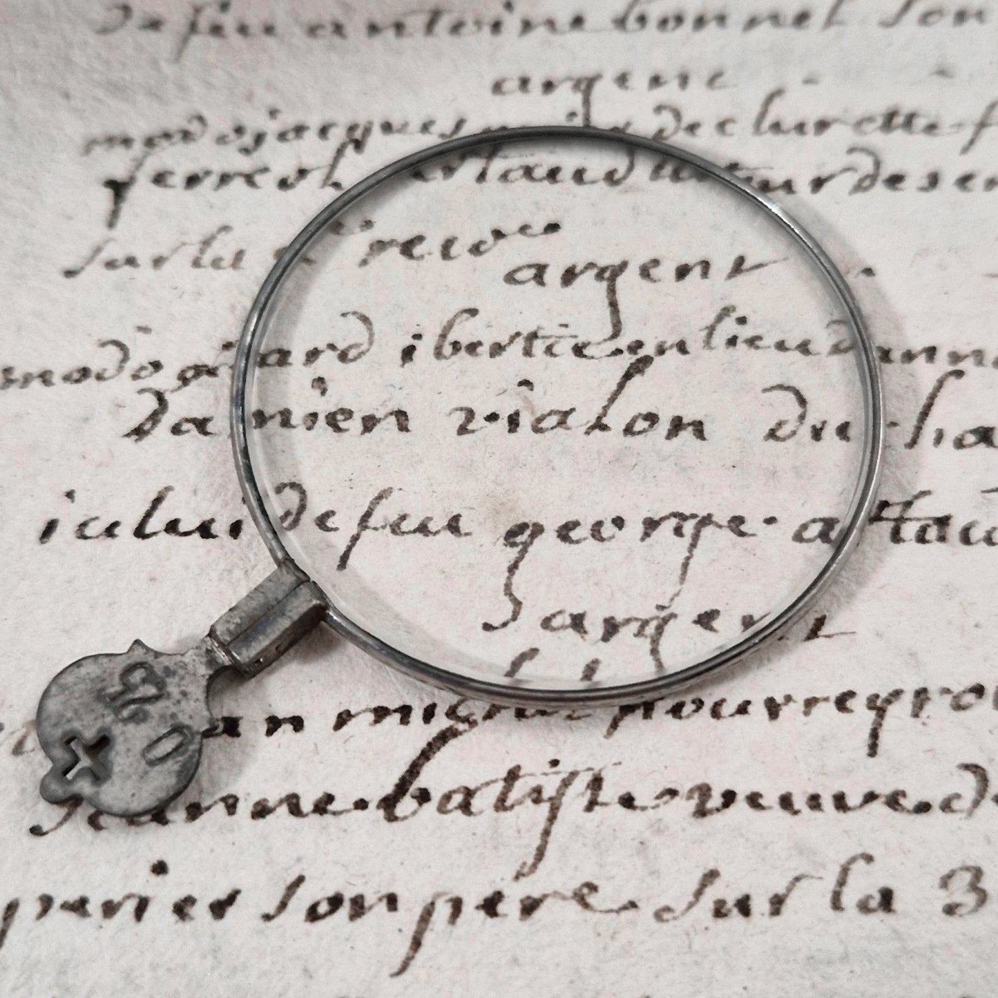 Coffret ancien d’essai optique « Verres d’opticien »